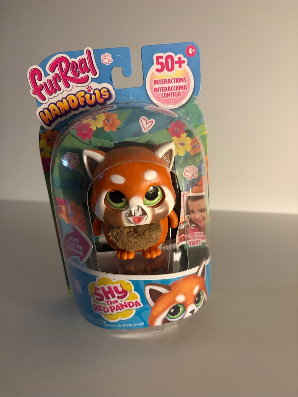 Shy the Red Panda Interactive Pet - Orange & Cream